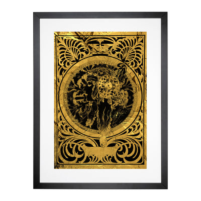 Gold Byzantine By Alphonse Mucha Framed Print Main Image