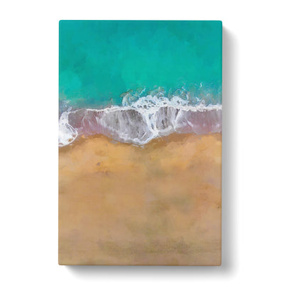 Gold Coast Beach In Australia In Abstract Canvas Print Main Image