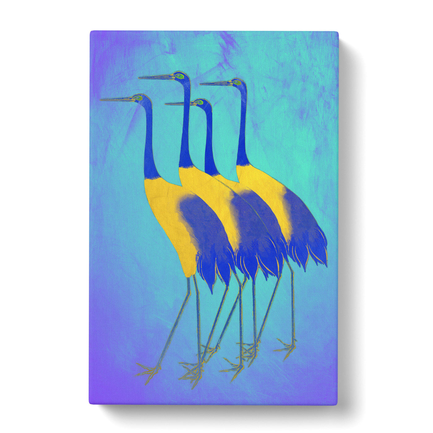 Golden Cranes Canvas Print Main Image