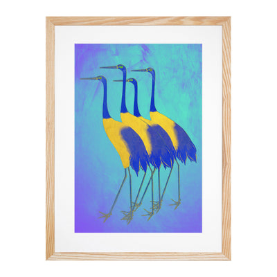 Golden Cranes