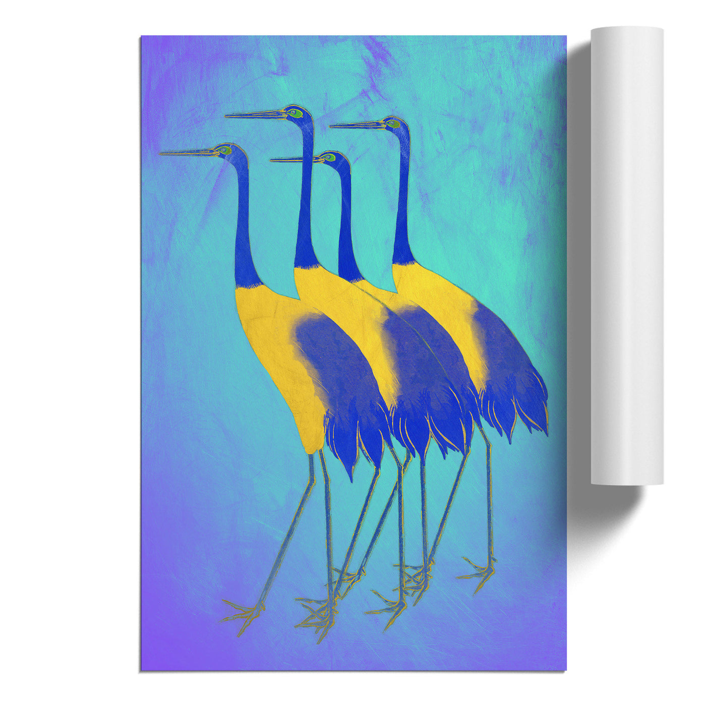 Golden Cranes