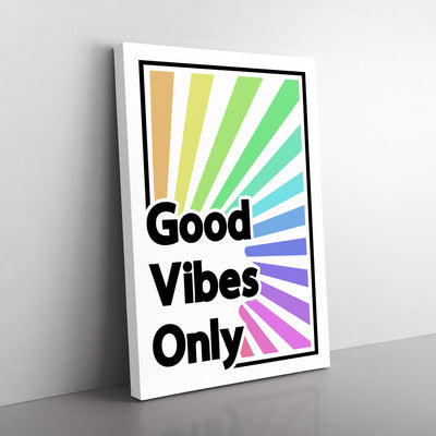 Good Vibes Only Rainbow