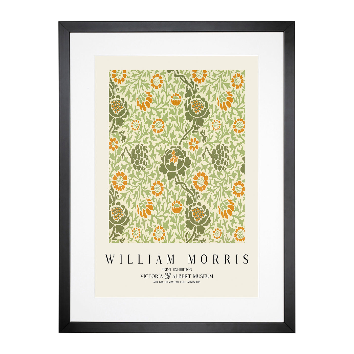 Grafton Print By William Morris Framed Print Main Image