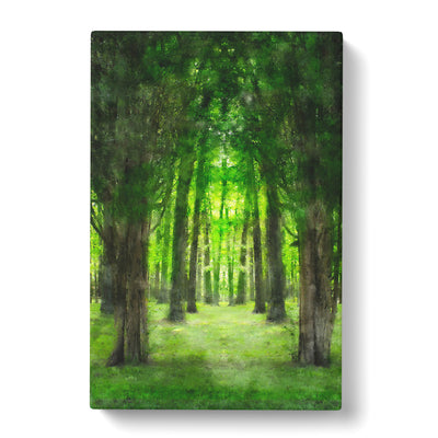 Green Forest Vol.2 Painting Canvas Print Main Image