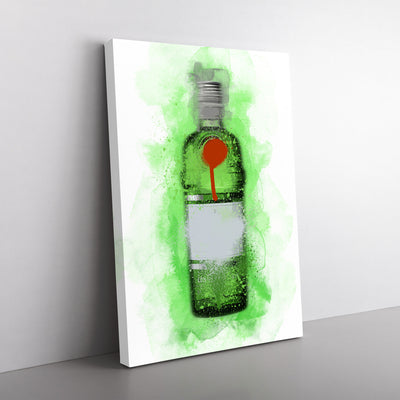 Green Gin Bottle