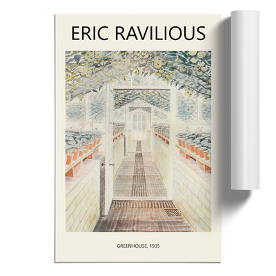 Greenhouse Print By Eric Ravilious