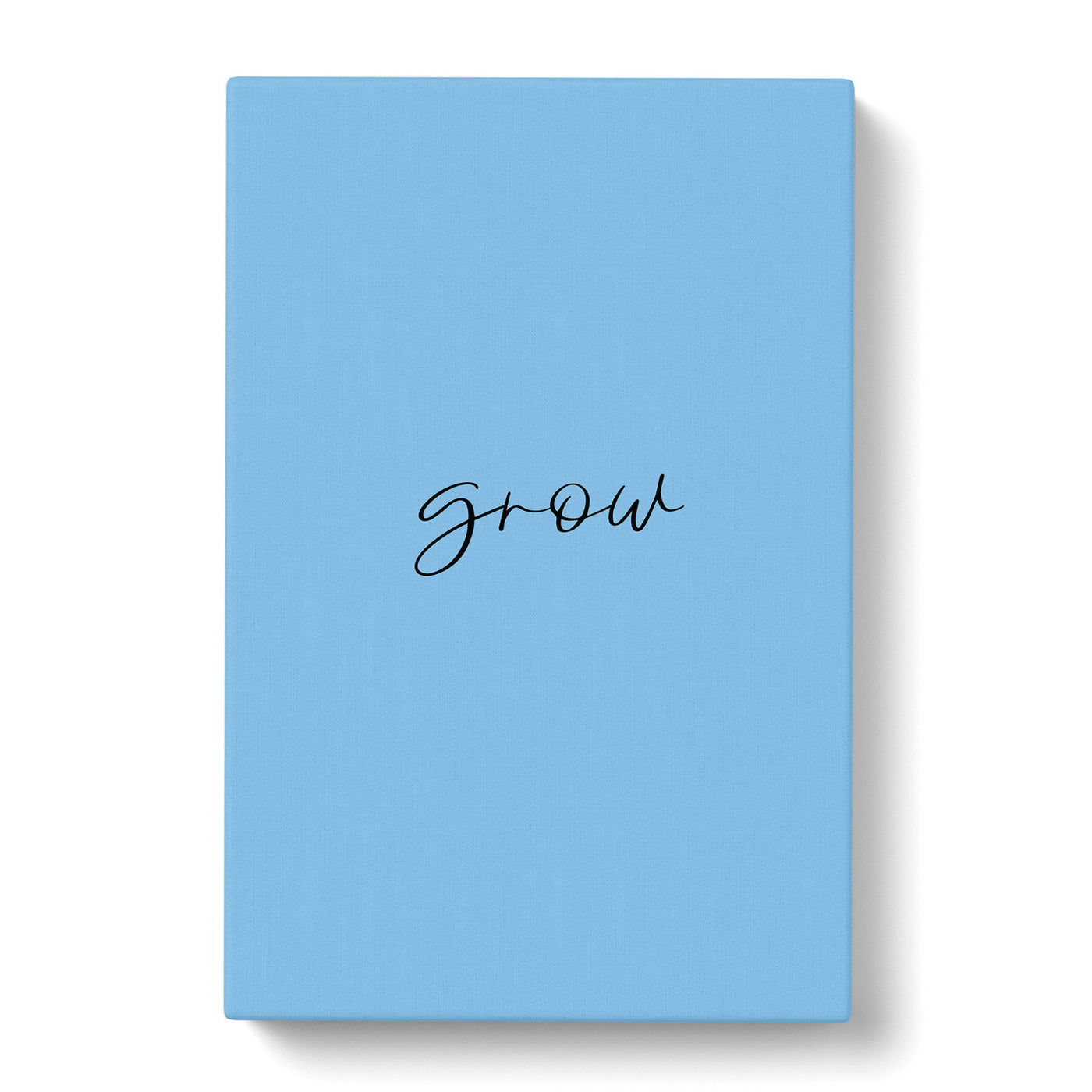 Grow Typography Canvas Print Main Image