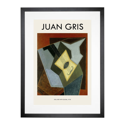 Guitar Vol.1 Print By Juan Gris Framed Print Main Image