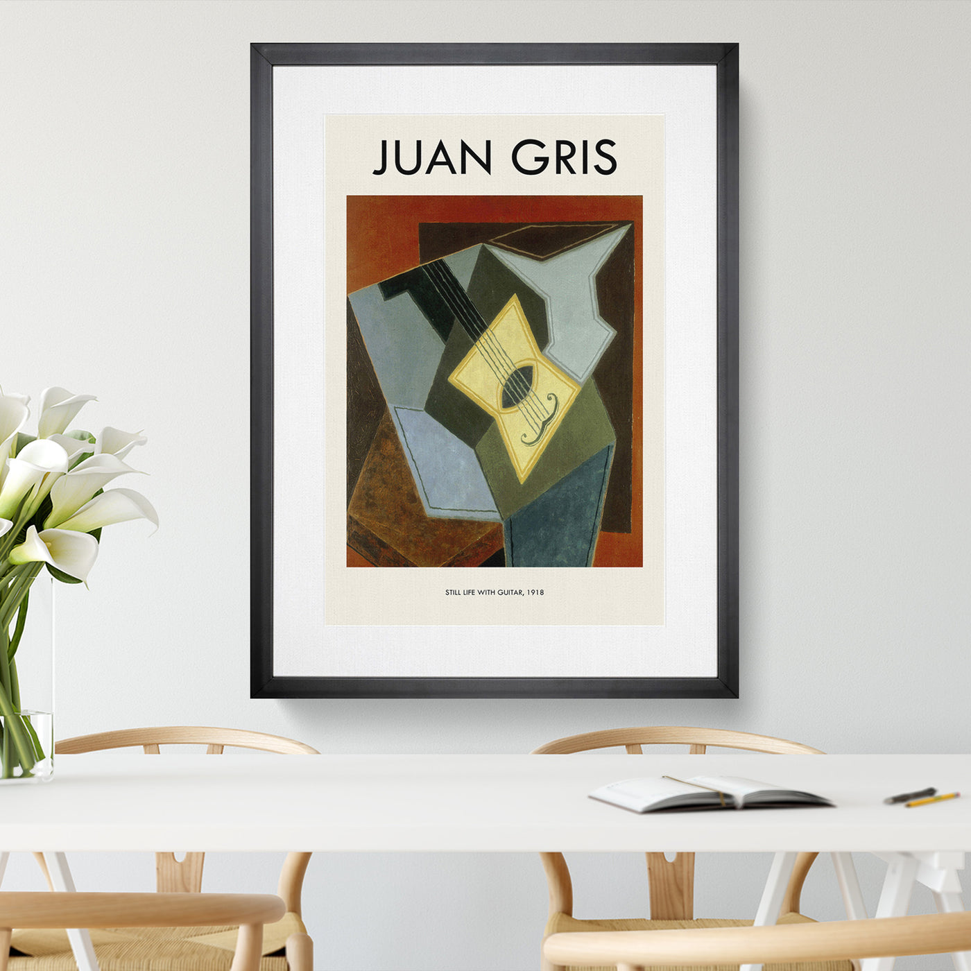 Guitar Vol.1 Print By Juan Gris