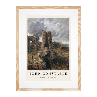 Hadleigh Castle Print By John Constable