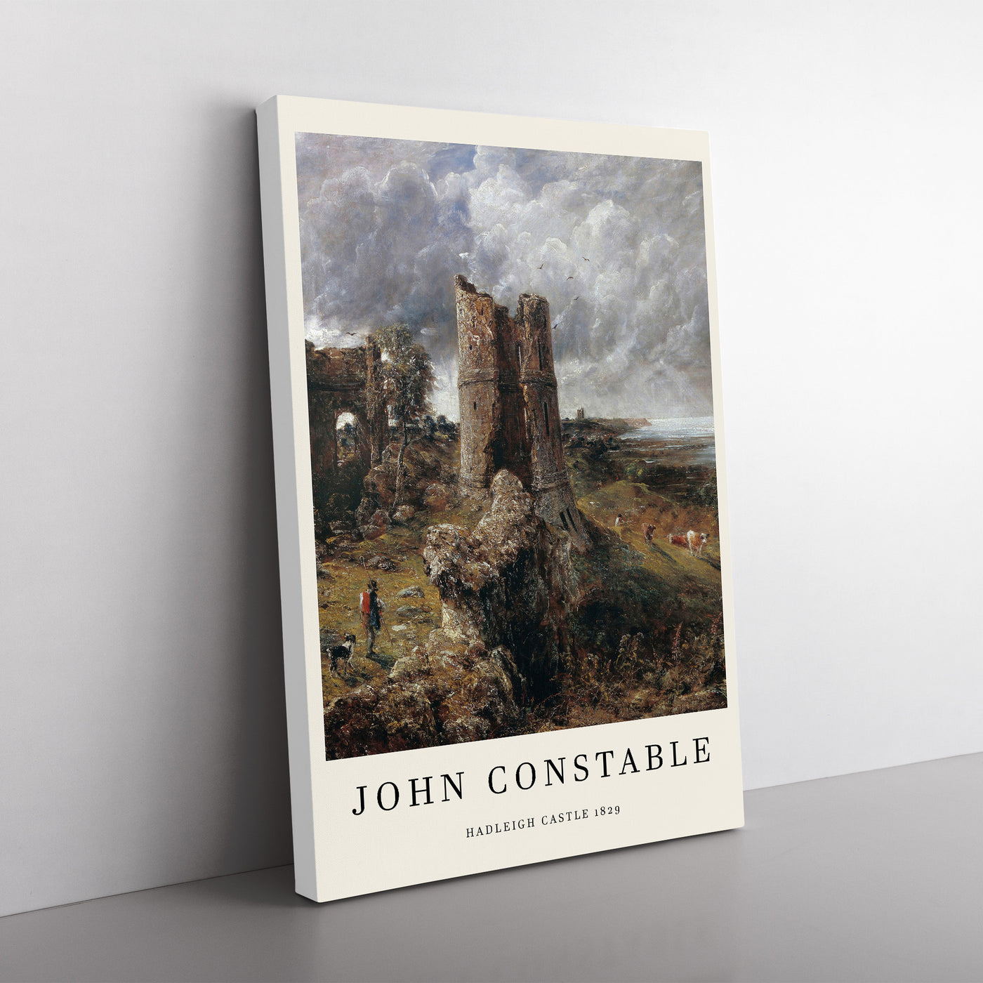 Hadleigh Castle Print By John Constable