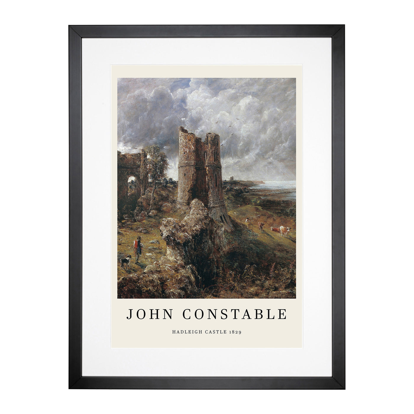 Hadleigh Castle Print By John Constable Framed Print Main Image