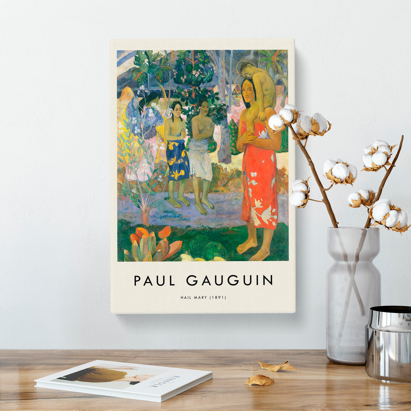 Hail Mary Print By Paul Gauguin