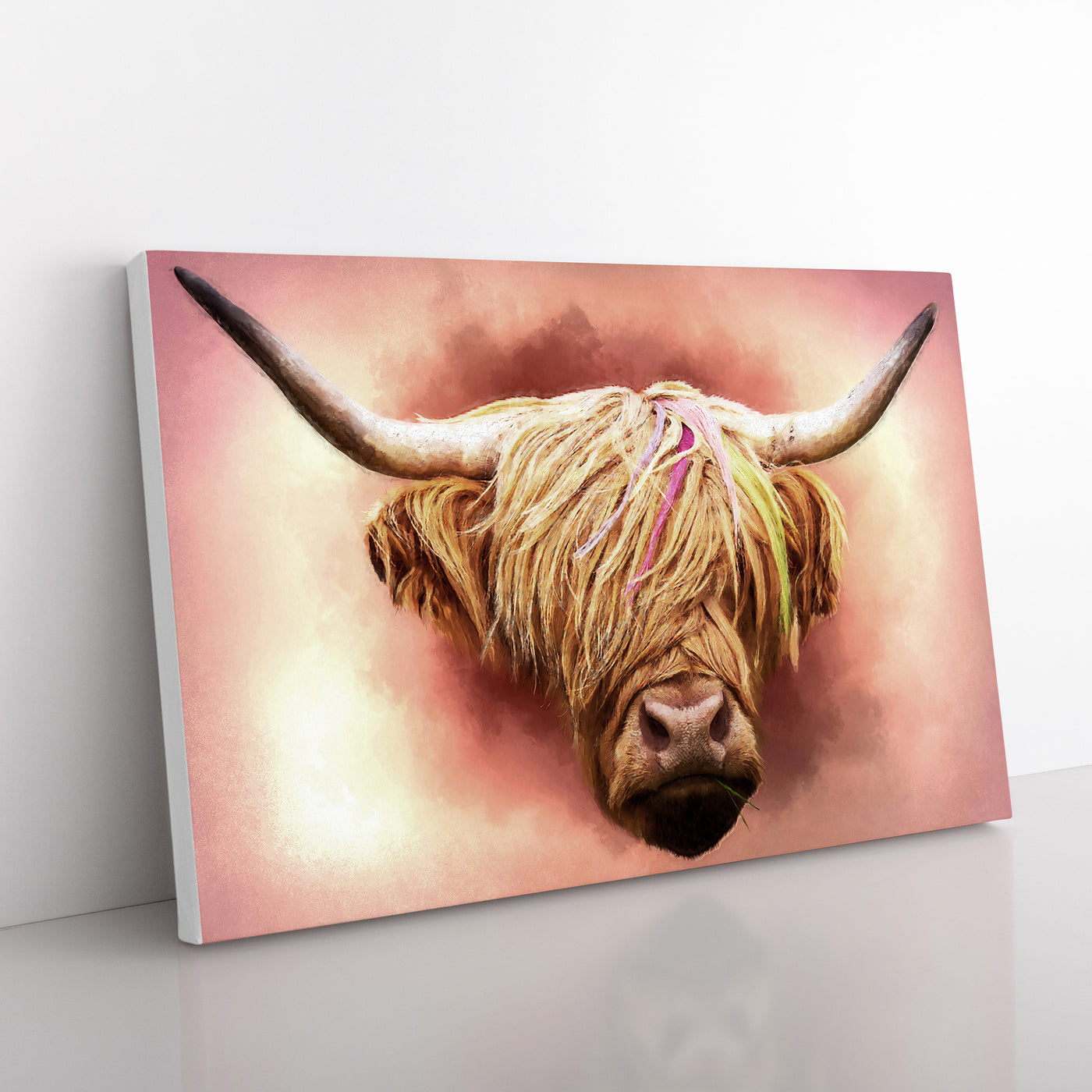 Head Of A Highland Cow