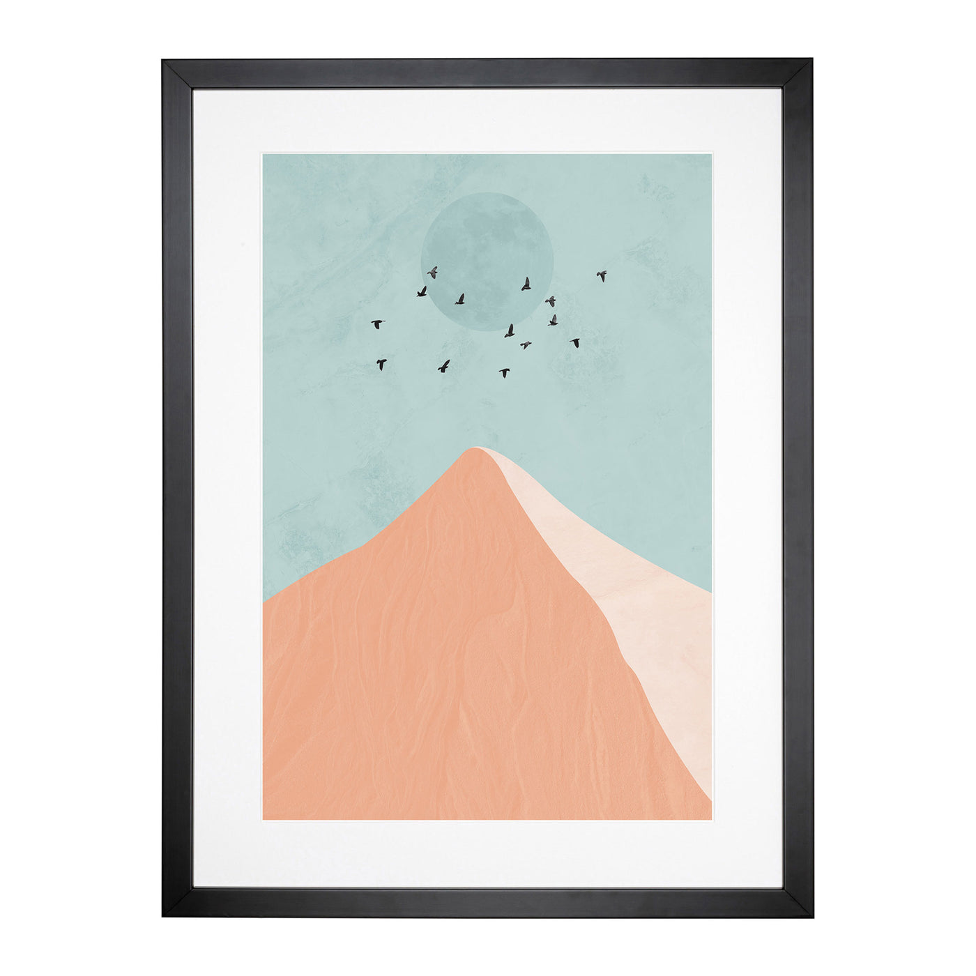 High Noon Mountain Framed Print Main Image