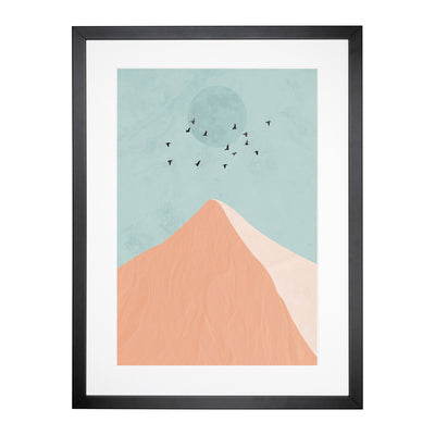 High Noon Mountain Framed Print Main Image