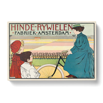 Hinde Rijwielen Bicycles Byx Johann Georg Van Caspelcan Canvas Print Main Image