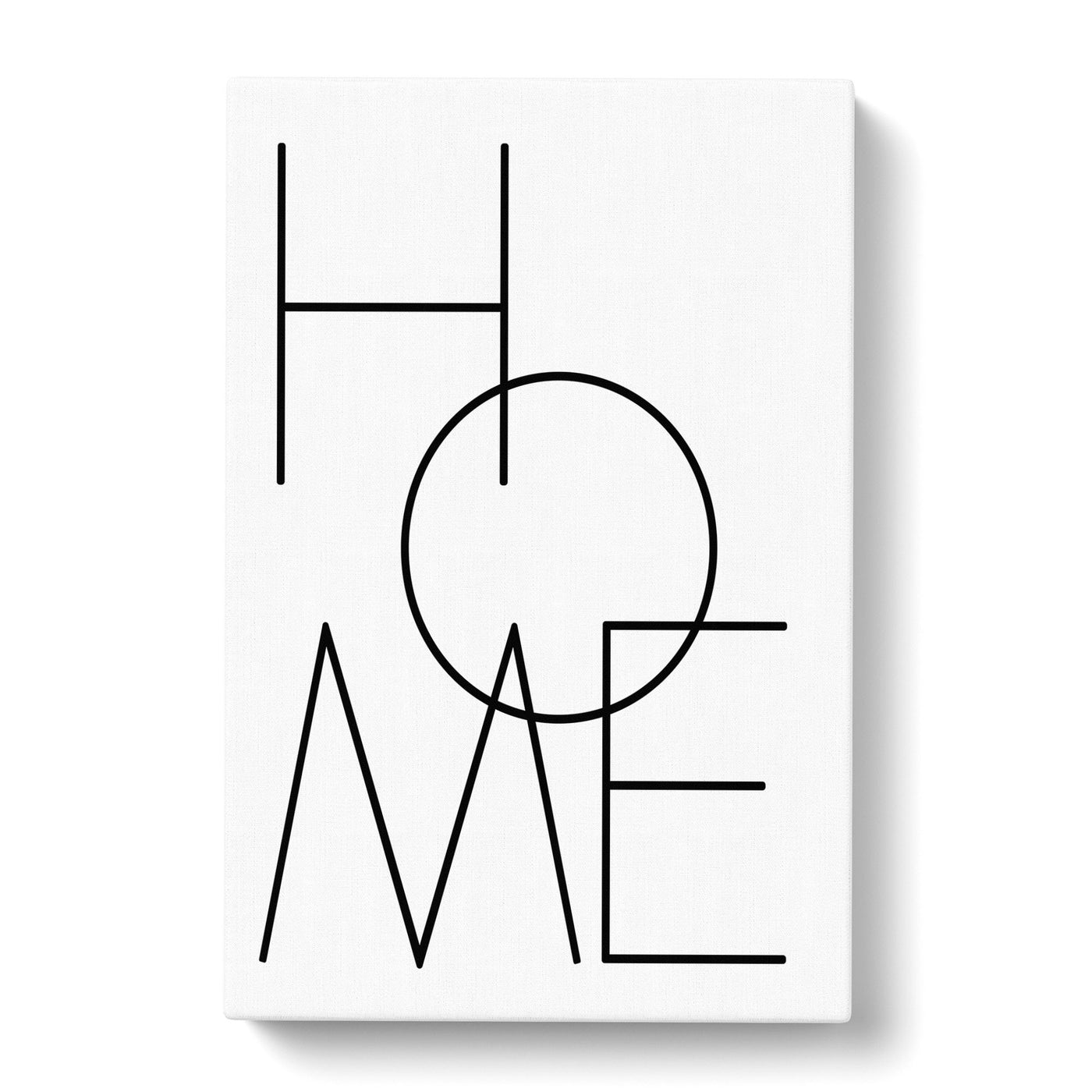 Home V2 Typography Canvas Print Main Image