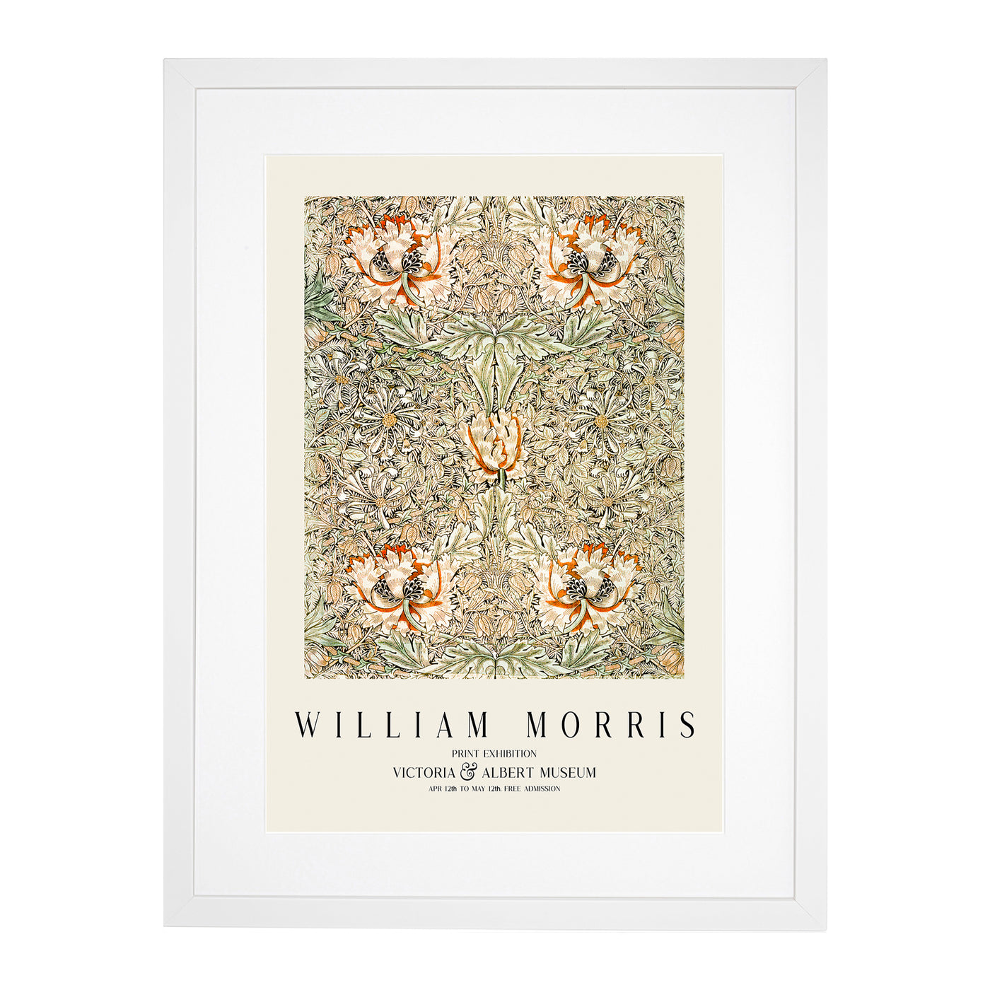 Honeysuckle Vol.3 Print By William Morris