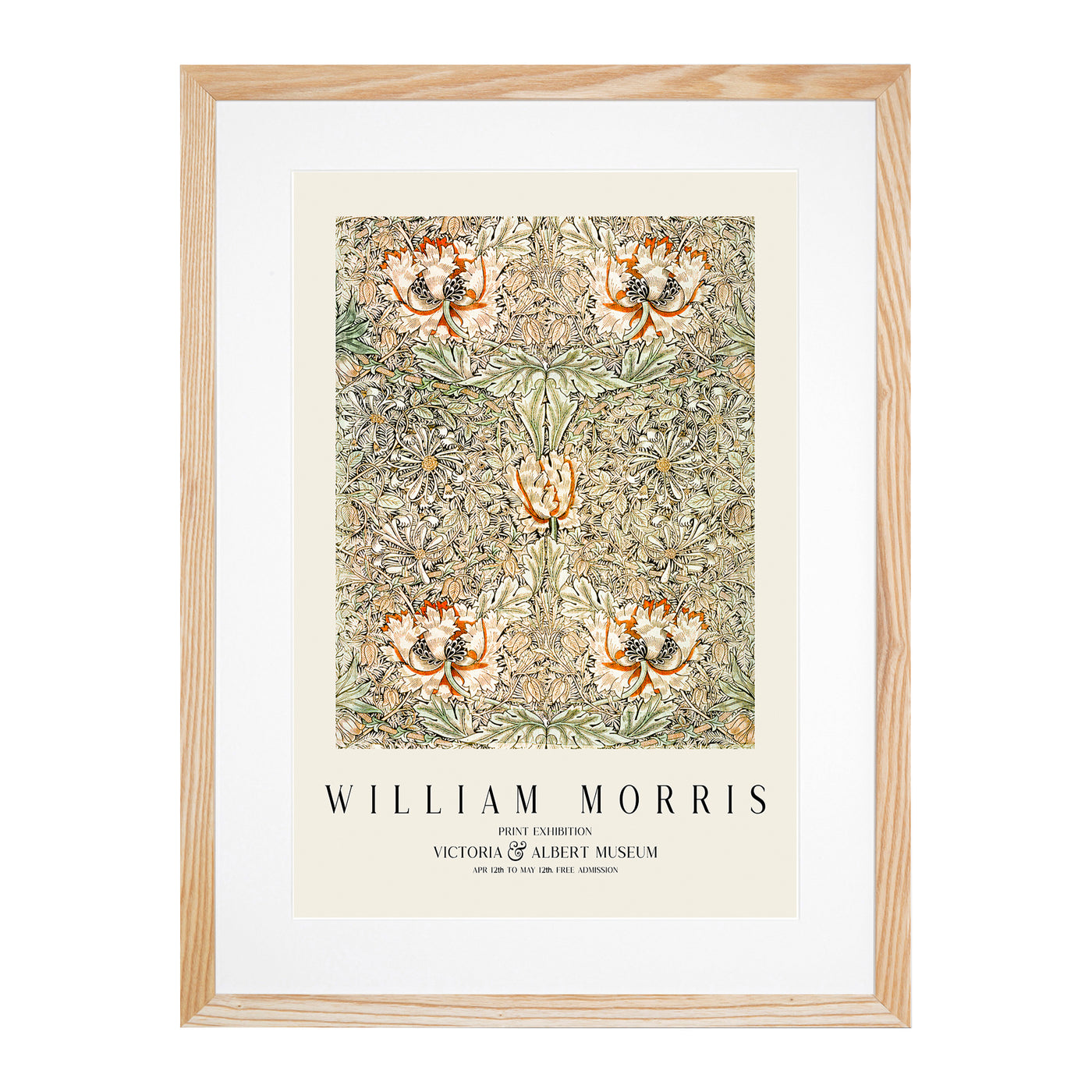 Honeysuckle Vol.3 Print By William Morris