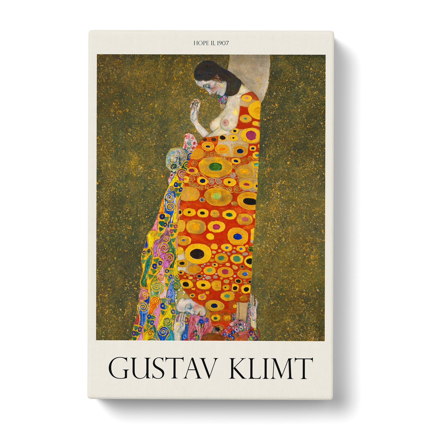 Hope Ii Print By Gustav Klimt Canvas Print Main Image