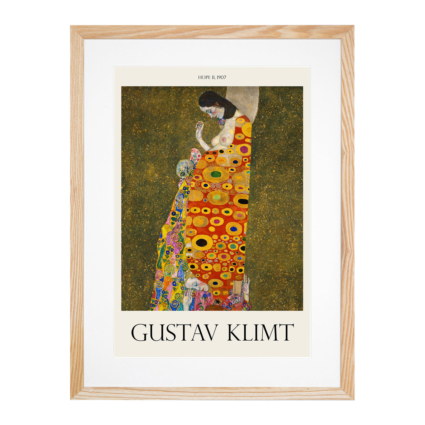 Hope Ii Print By Gustav Klimt