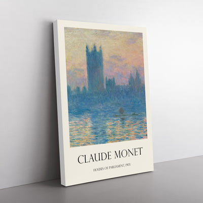 Houses Of Parliament In London Vol.1 Print By Claude Monet
