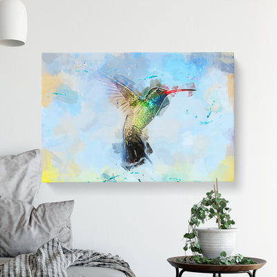 Hummingbird Paint Smudge