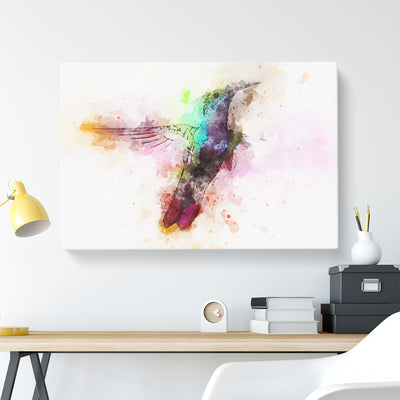 Hummingbird Paint Spash