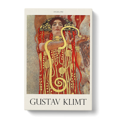 Hygeia Print By Gustav Klimt Canvas Print Main Image