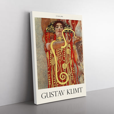 Hygeia Print By Gustav Klimt