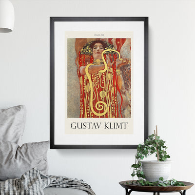 Hygeia Print By Gustav Klimt