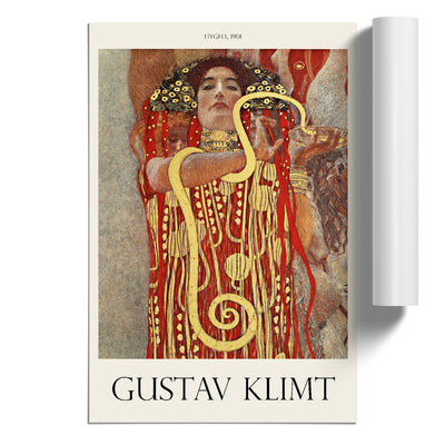 Hygeia Print By Gustav Klimt