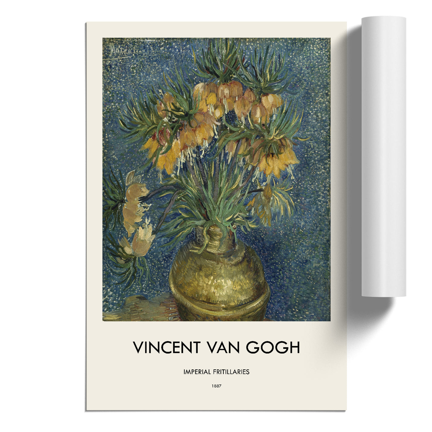 Imperial Fritillaries Print By Vincent Van Gogh