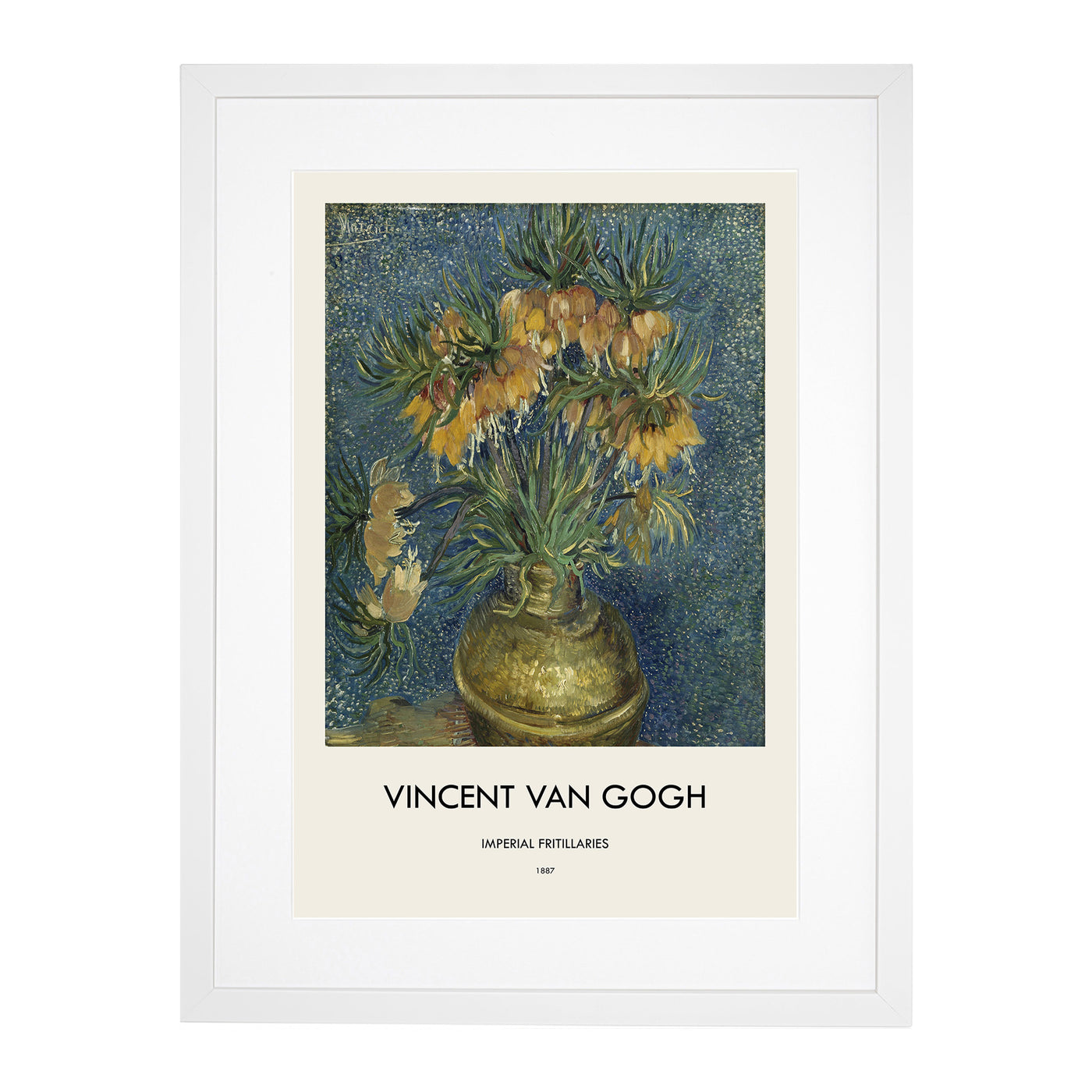 Imperial Fritillaries Print By Vincent Van Gogh