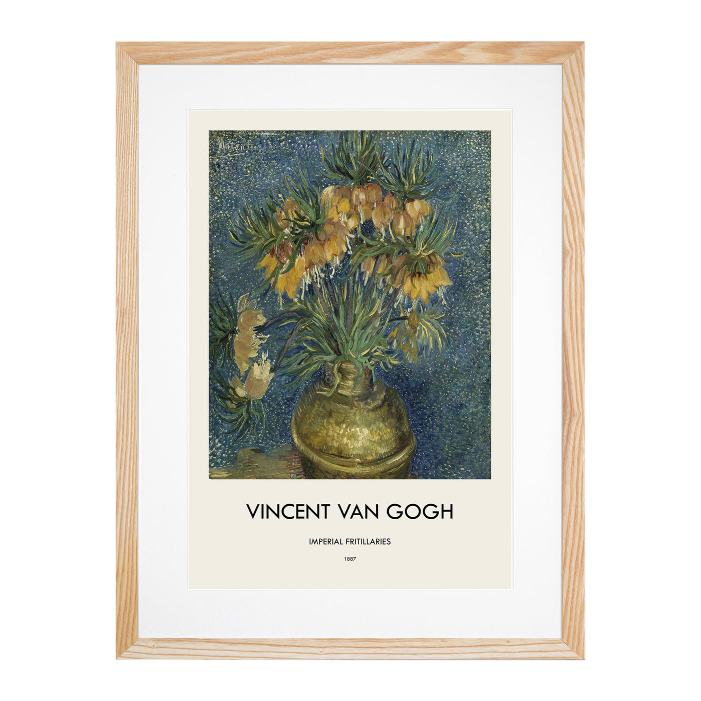 Imperial Fritillaries Print By Vincent Van Gogh