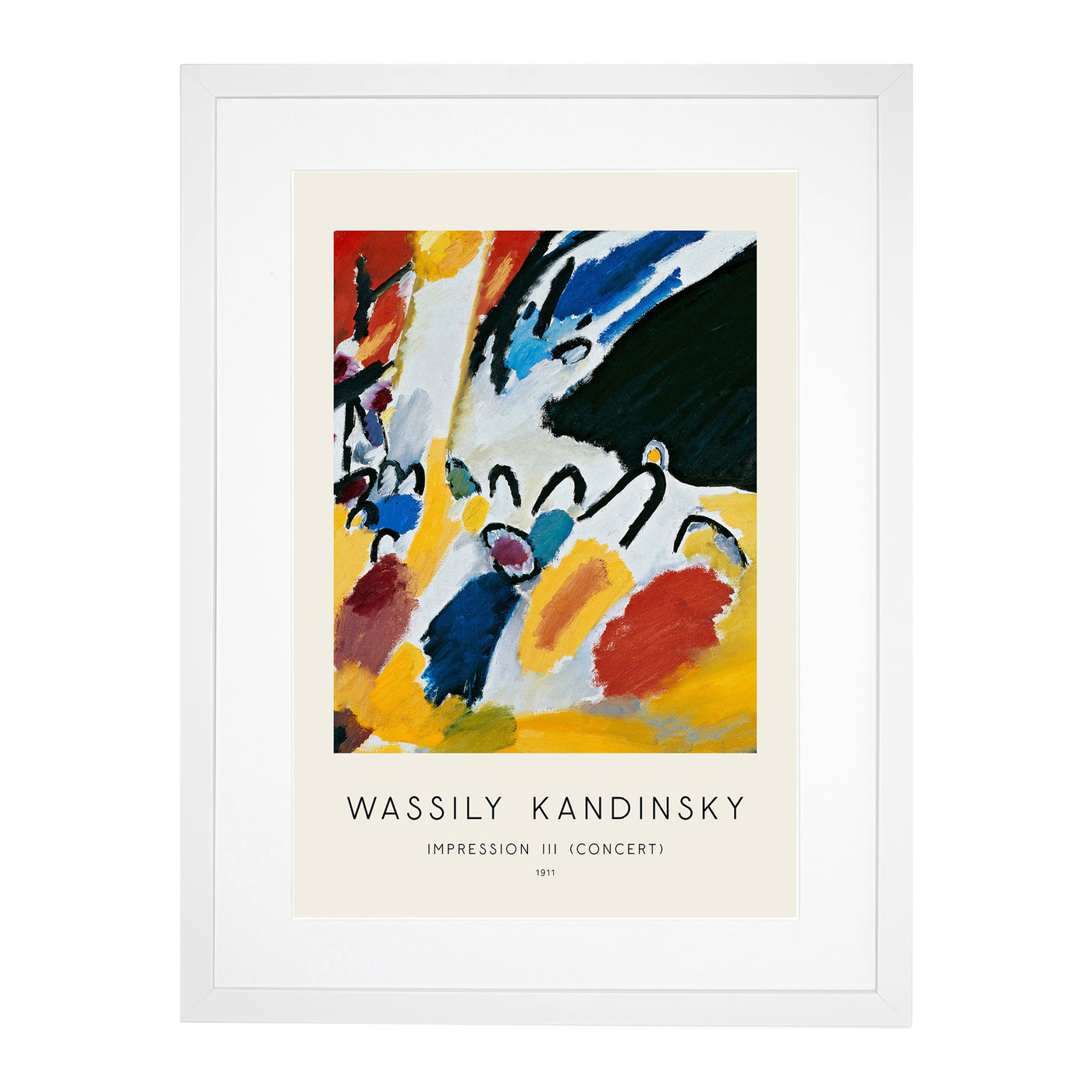 Impression Iii Print By Wassily Kandinsky