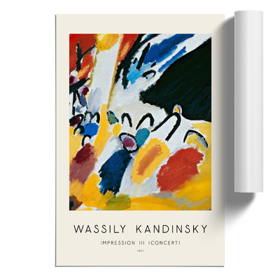 Impression Iii Print By Wassily Kandinsky