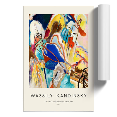 Improvisation No.30 Print By Wassily Kandinsky