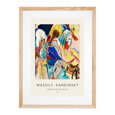 Improvisation No.30 Print By Wassily Kandinsky