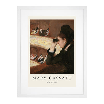 In The Loge Print By Mary Cassatt