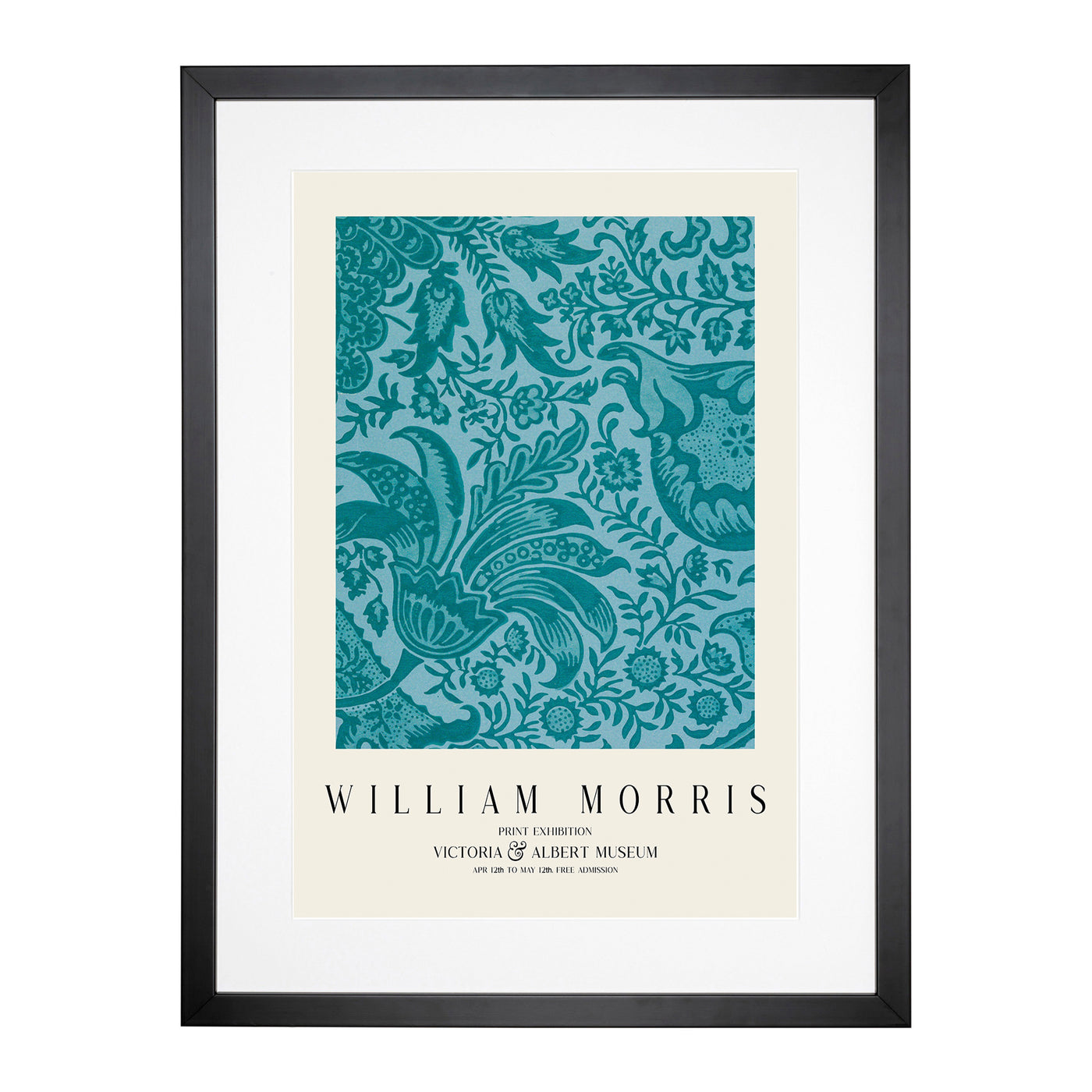 Indian Pattern Vol.1 Print By William Morris Framed Print Main Image