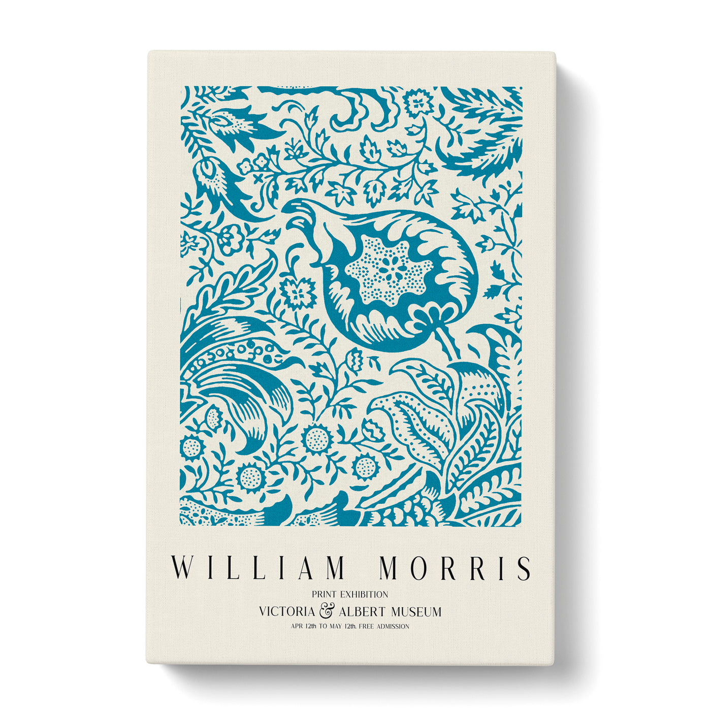 Indian Pattern Vol.2 Print By William Morris Canvas Print Main Image