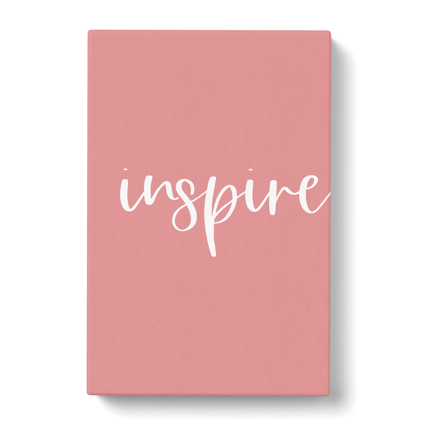 Inspire Typography Canvas Print Main Image