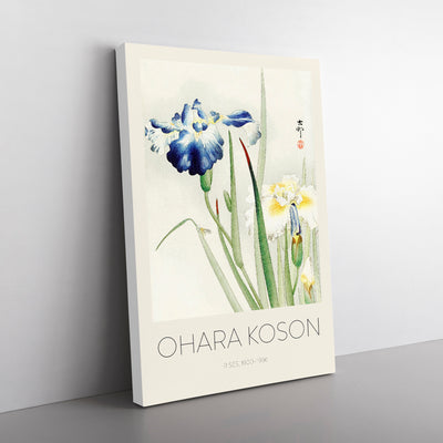 Irises Print By Ohara Koson