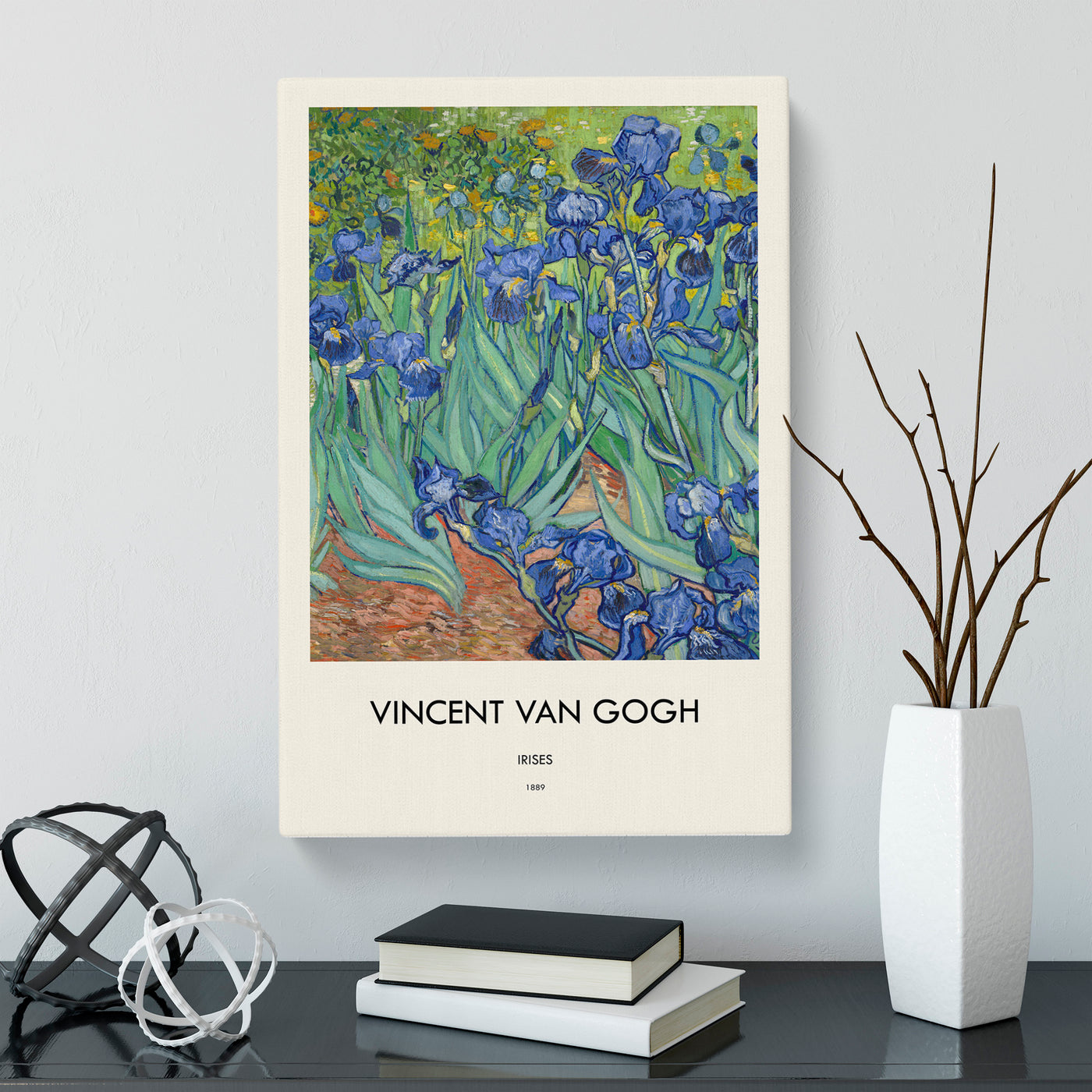 Irises Print By Vincent Van Gogh