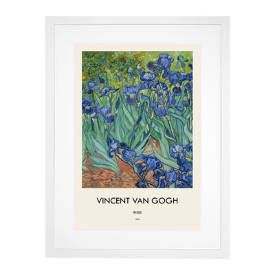 Irises Print By Vincent Van Gogh