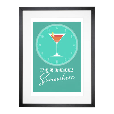 Its 5 Oclock Somewhere Framed Print Main Image