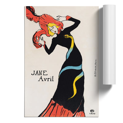 Jane Avril Vol.1 By Henri De Toulouse Lautrec
