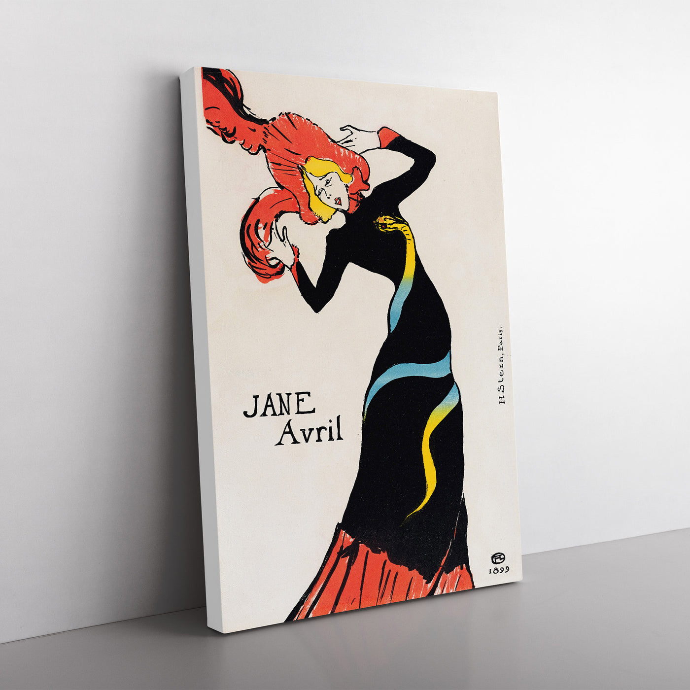 Jane Avril Vol.1 by Henri De Toulouse Lautrec